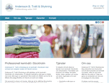 Tablet Screenshot of anderssontvatt.se